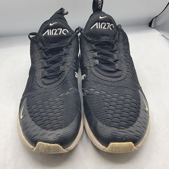 Nike Air Max 270 Womens Size 7 Black Anthracite Running Shoes AH6789-001 - Picture 2 of 12